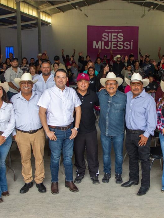 Andrés Mijes impulsa desarrollo comunitario en sur de Nuevo León