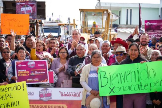 Pepe Chedraui lanza Calles al 100 para mejorar vialidad en Puebla