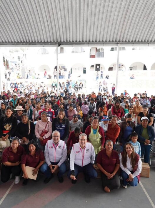 Pepe Chedraui impulsa nutrición saludable en San Andrés Azumiatla