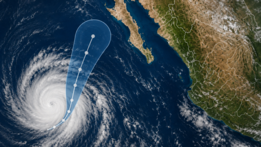 Tormenta tropical Hernán se forma en el Pacífico frente a México