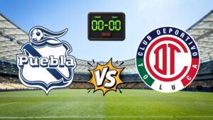 Puebla y Toluca empatan 1-1 en la Jornada 7 del Apertura 2026