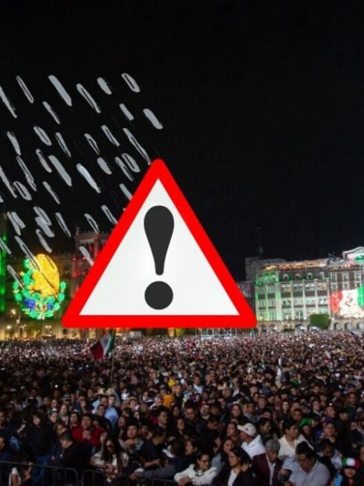 Lluvias y clima fresco para el Grito en el Zócalo CDMX