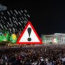 Lluvias y clima fresco para el Grito en el Zócalo CDMX
