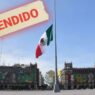 Suspenden actividades en el Zócalo de CDMX por seguridad el 15S