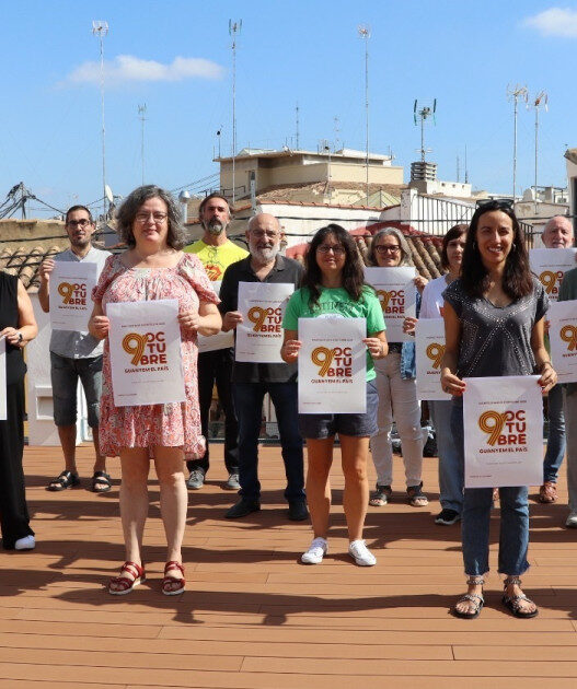 Catalanistas convocan manifestación en Valencia el 9 de Octubre