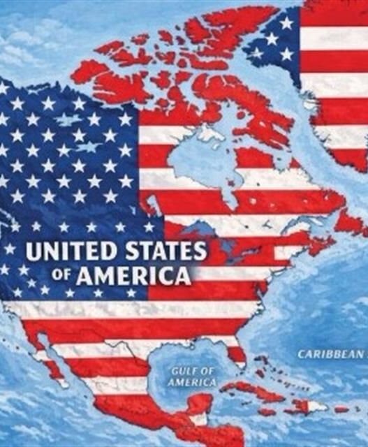 Trump publica mapa que integra México y Canadá a EU y causa polémica