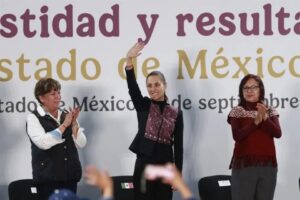 Claudia Sheinbaum concluye gira política en Estado de México