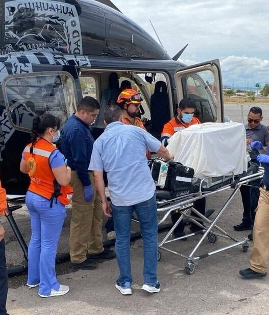 Trasladan a recién nacido de Juárez a Chihuahua por emergencia